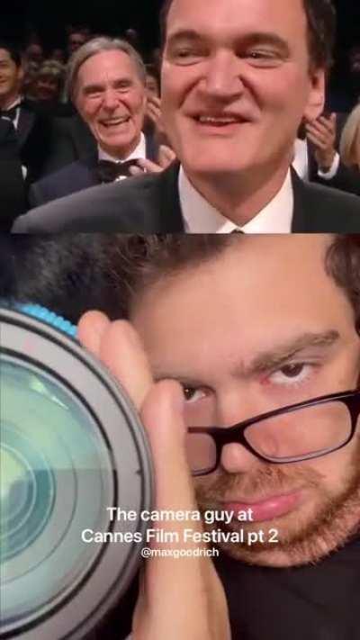 The camera guy at Cannes pt 2 - even more awkward