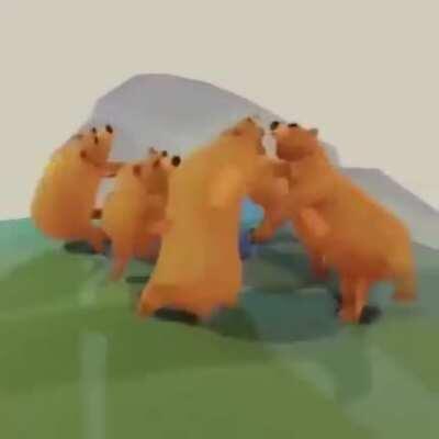 [meme[ Bears dance to no sleep