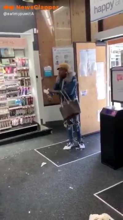 Karens aren't only white... Black lady goes off on everyone