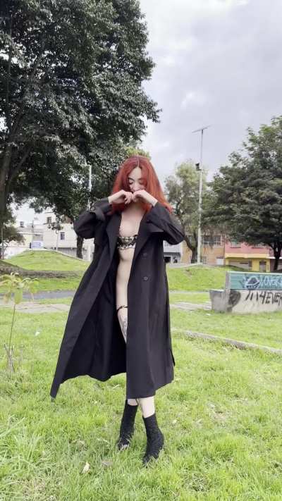 Flash at the park 😘