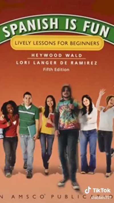 Spanish textbook drip check 💧