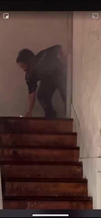 Man Tries To Arson Low Income Housing During A Protest/Riot