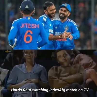 Virat Kohli's six in IND vs AFG gave Harris Rauf a nostalgia.