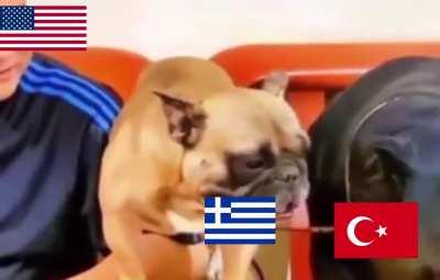 Greece vs Turkey irl
