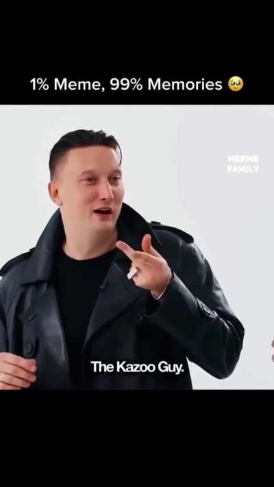 When you unknowingly crossed path with the iconic guy