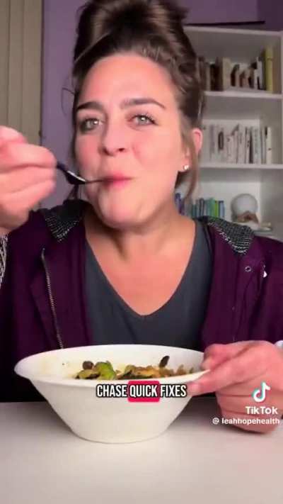 This is the only weight loss video I've watched to the end