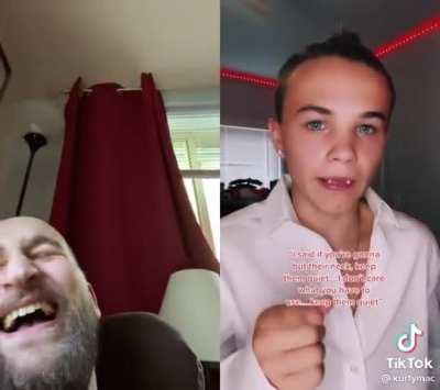 Won’t happen again boss!