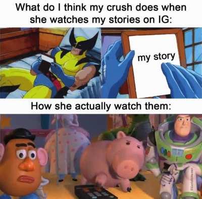 No bro, she actually doesn't care