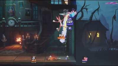 Smartest bugs main uses his tunnel