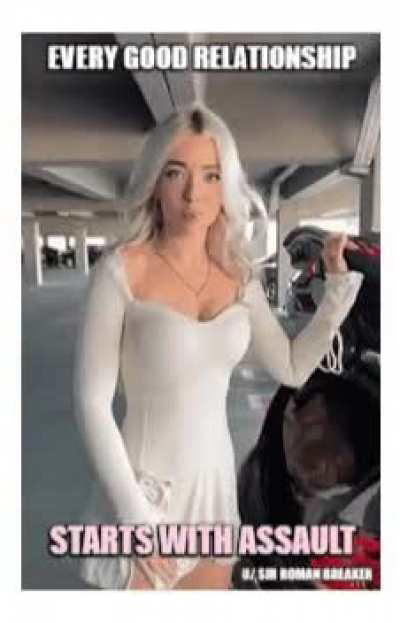 When a man chooses his next fucktoy, she'll learn to love him for abusing her, sooner or later...