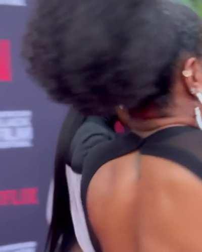 Taraji P. Henson & Gabrielle Union: See Through Dress