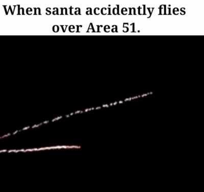 No trespassing Santa.