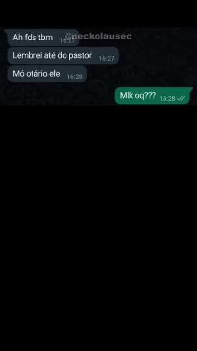 Até agora não sabemos de qual prima ele estava falando...