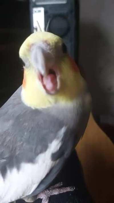 He attacked me in slow motion.