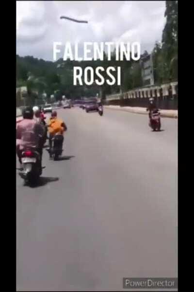 When you ride recklessly