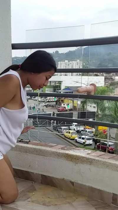 Enjoy the city view with me