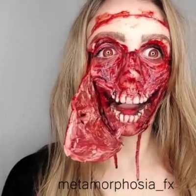 Cute Halloween make-up