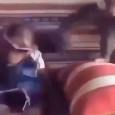 little guy was not having it