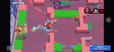 It's possible to hit the full shot plus 4 half-shots to deal 4,704 damage by aiming between the enemy and a wall with Surge