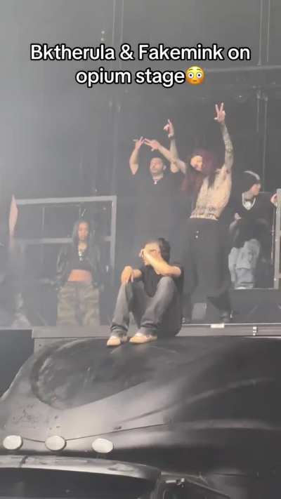 throw back to when bktherula & fakemink were on stage with opium