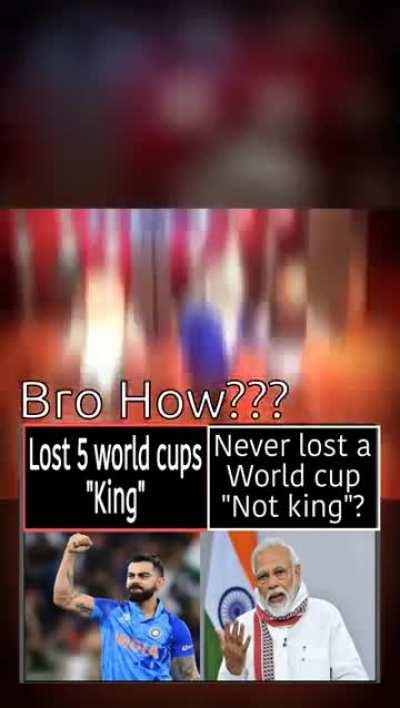 Virat Kohli vs mudi ji (gone serious)