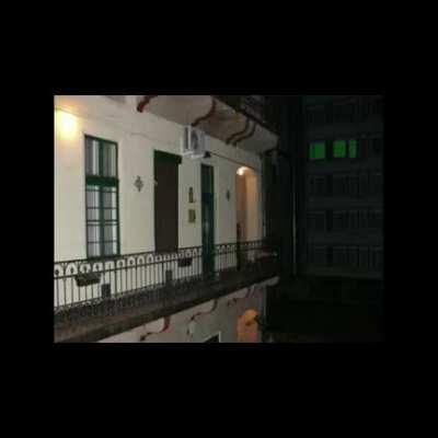 leaked footages of a new Love Live fan waking up his neighbors