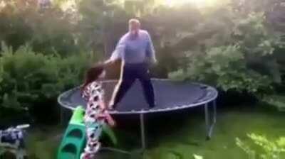 HMB, I will show you how to trampoline
