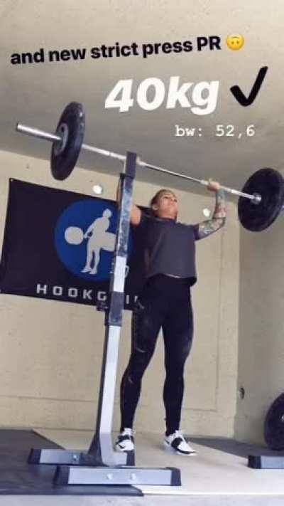 New military press PR 😊 (F)