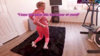 Your mom is teasing you!