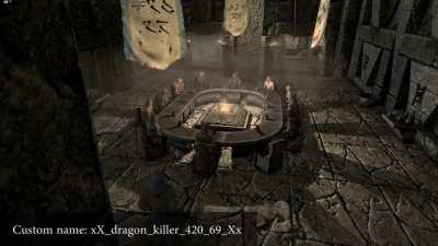 A Skyrim mod called 