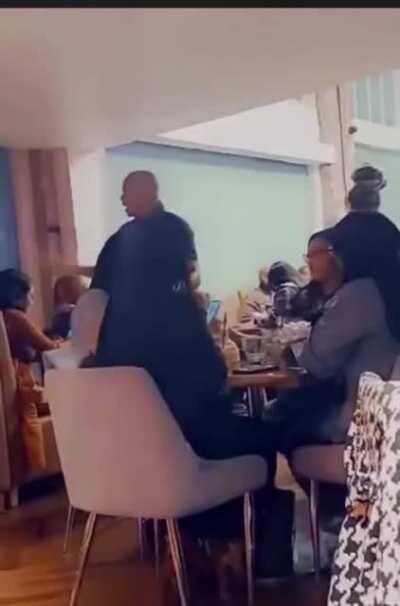 Restaurant owner goes off on woman for twerking in his business