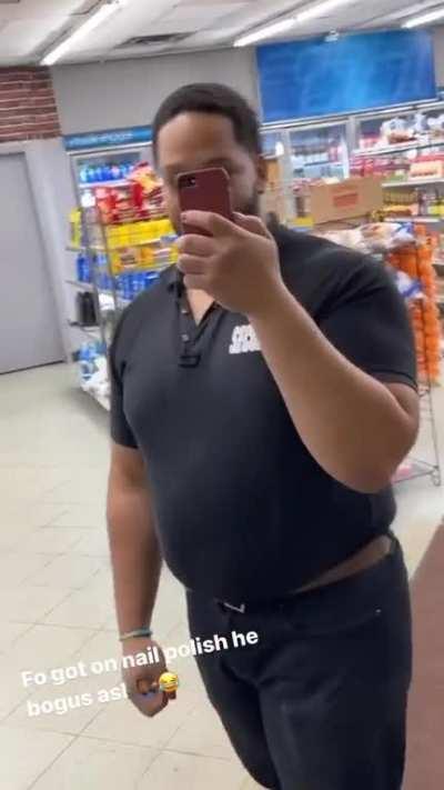 He randomized his whole character 💀