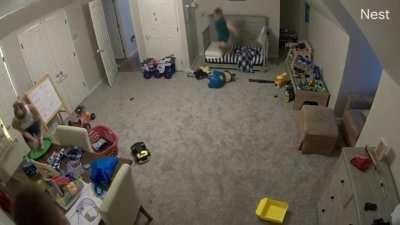 Don’t jump on that….you’ll bust your head.