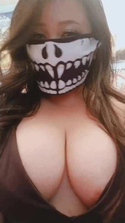 Sure, you can suck on them, but I want to stroke you while you do it 😏