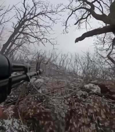 Russian shoots down FPV drone with rifle fire