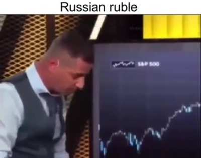 The moment when the ruble is crashing down