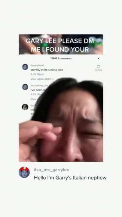 hello i am gary lee's aunt who is german sijeez hall, also give id thx