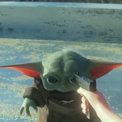 No more yoda, no more 19 inch tall green thing