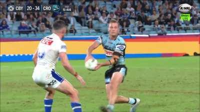 Ronaldo Mulitalo butchers an easy try.