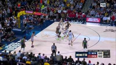 [Highlight] Anthony Edwards takes it all the way to tie the game with under 2 minutes remaining