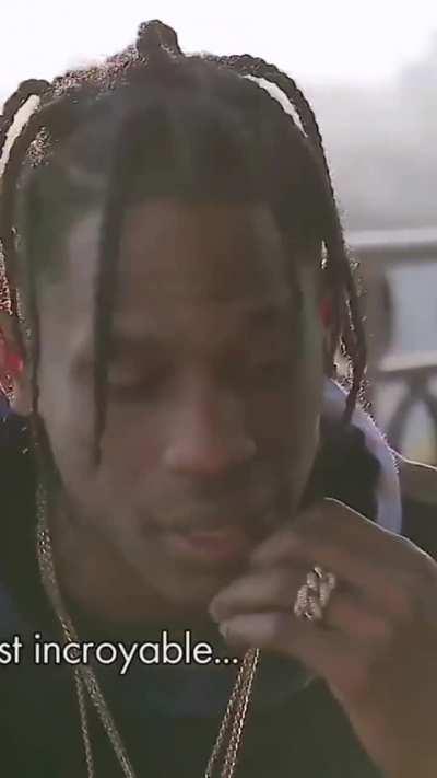 Is Travis Scott a fellow gooner😲😳🤔!? 