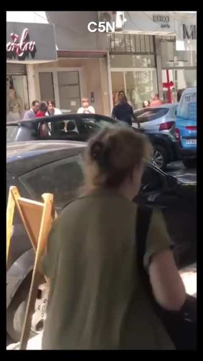 Violencia al volante en pleno Quilmes