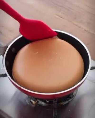 Making thick pancakes