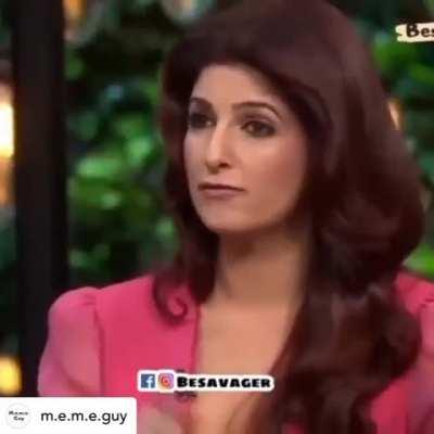 Twinkle on IG: My dear friend @karanjohar sent me this one and we both cracked up. How did we get away with all this nonsense 😂 #OldIsGold