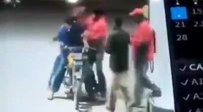 dude tried to light up a cigeret at a patrol station