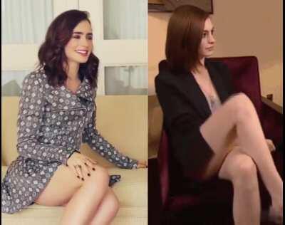 Lily Collins vs Anne Hathaway