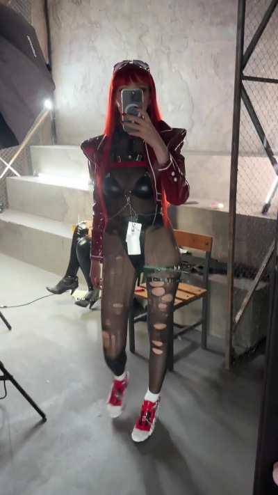 Volume from GODDESS OF VICTORY: NIKKE cosplay by BellatixAiden