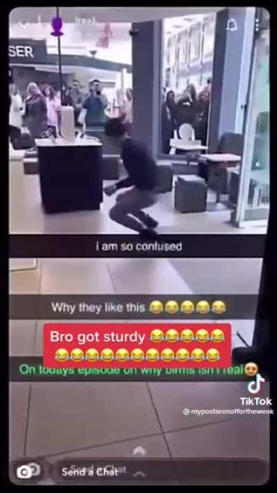 Bro got sturdy mid-heist 💀 only in Birmingham 😭