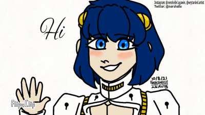 I made a Bruno animation again ♡w♡