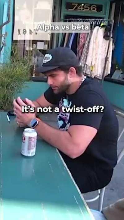 It’s not a twist off?